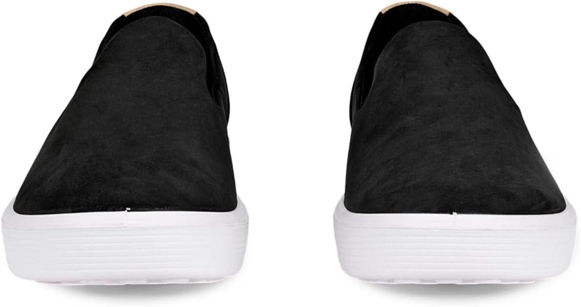 imageECCO Womens Soft 60 Premium Slip on SneakerBlack Nubuck
