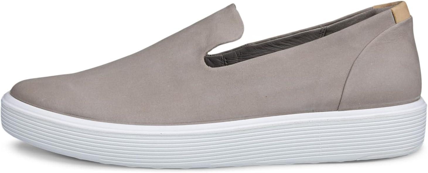 imageECCO Womens Soft 60 Premium Slip on SneakerMoon Rock Nubuck