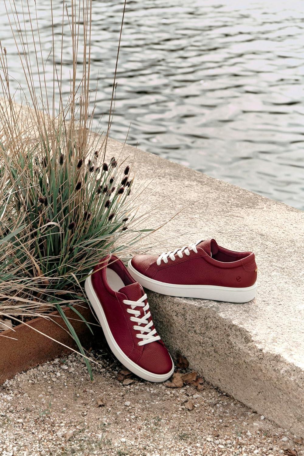 imageECCO Womens Soft 60 Premium SneakerDark Ruby