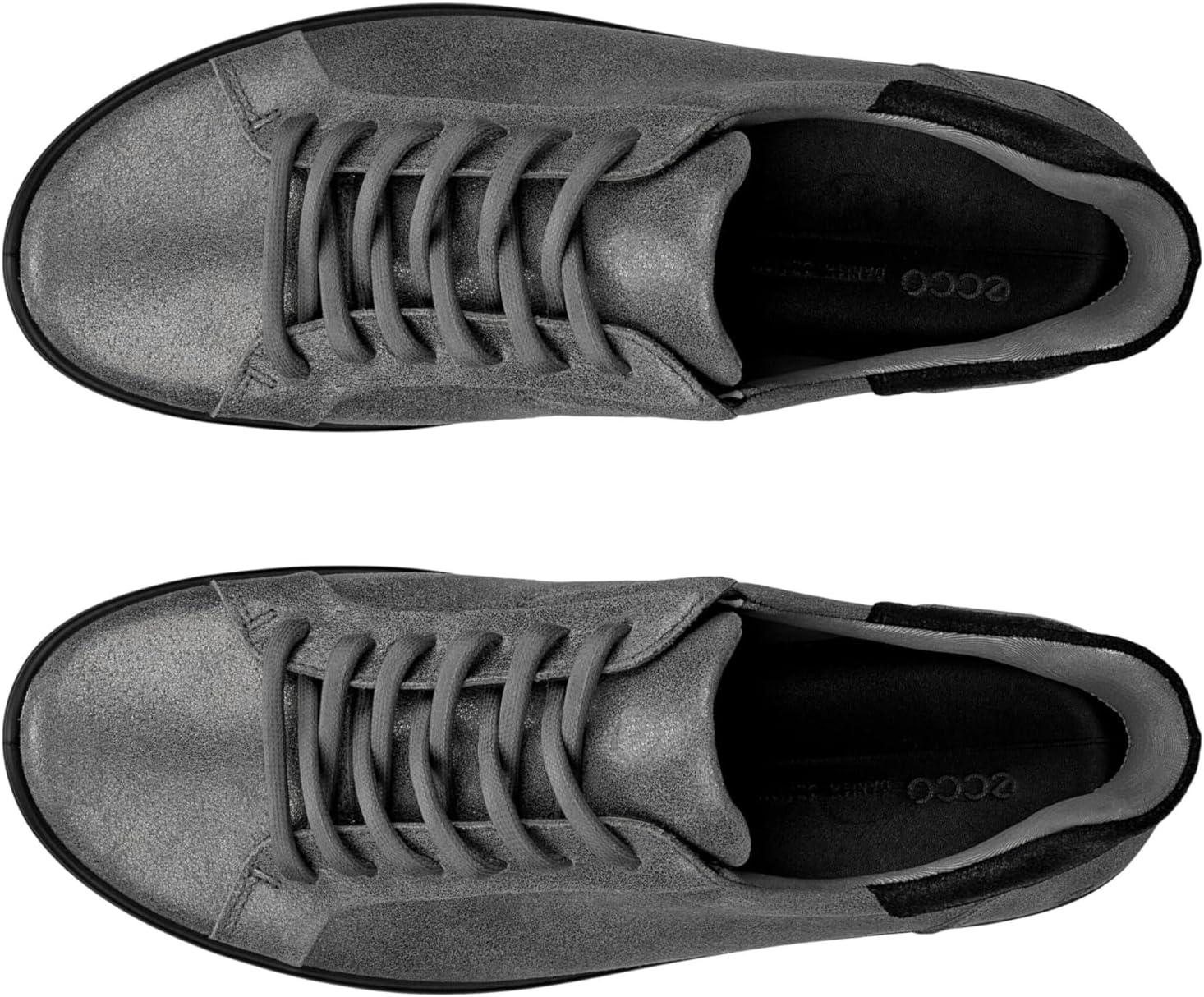 imageECCO Womens Soft 7 Easy SlipSteelBlack Suede