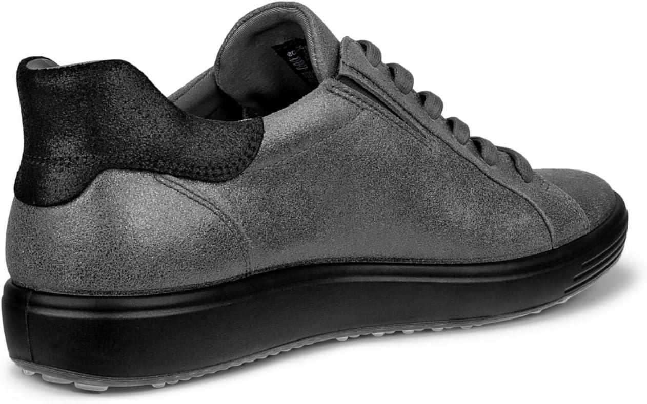 imageECCO Womens Soft 7 Easy SlipSteelBlack Suede