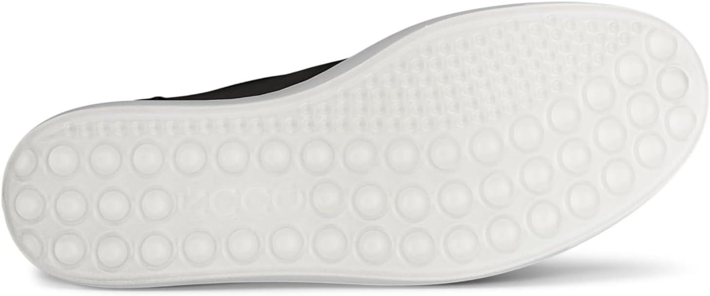 imageECCO Womens Soft 7 Side Zip Bootie Sneaker 75 USBlack Nubuck