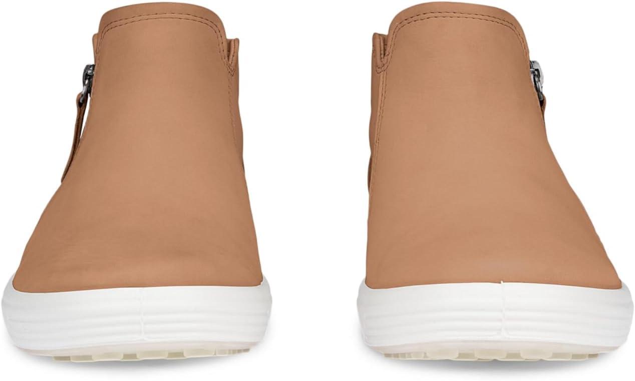 imageECCO Womens Soft 7 Side Zip Bootie Sneaker 75 USCashmereCashmere