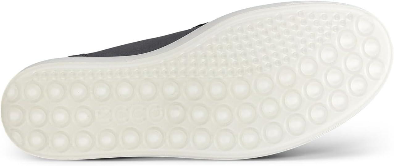 imageECCO Womens Soft 7 Side Zip Bootie Sneaker 75 USSilver MetallicMagnet Nubuck