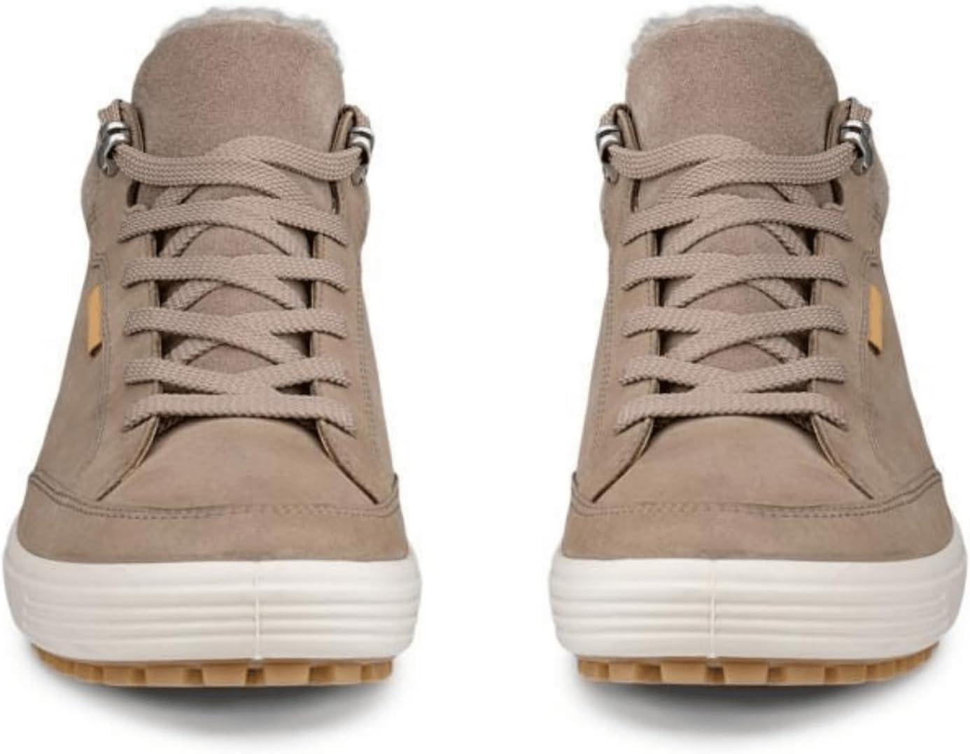 imageECCO Womens Soft 7 Tred Warm GoreTex Waterproof MidCut Ankle Boot Taupe Nubuck 885