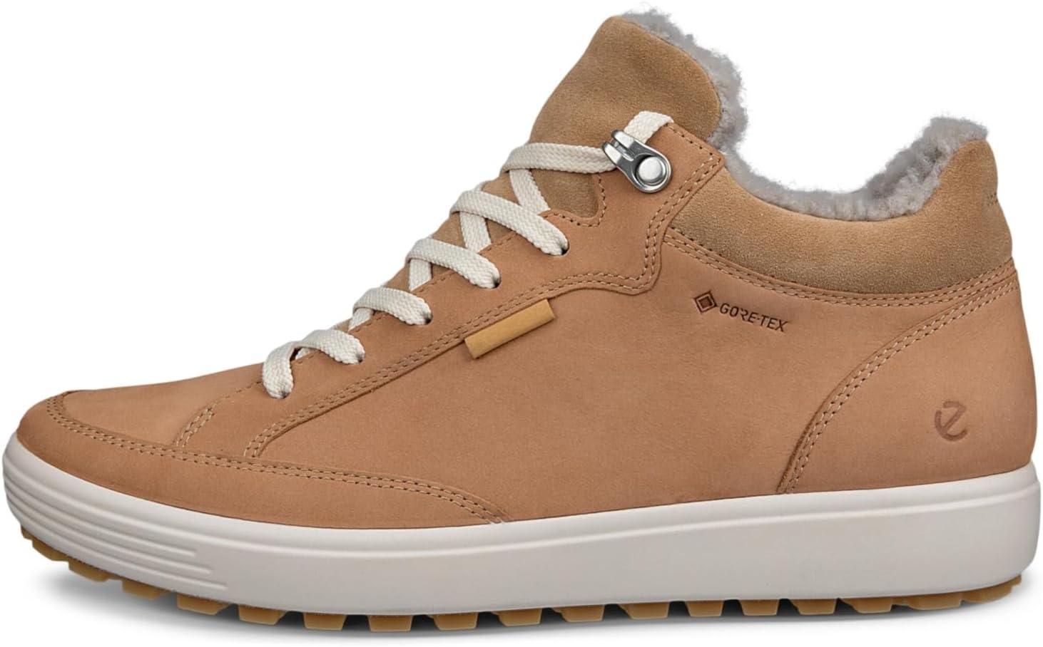 imageECCO Womens Soft 7 Tred Warm Goretex Waterproof MidCut Ankle BootCashmere Nubuck