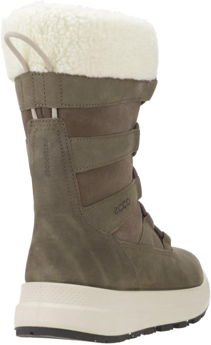 imageECCO Womens Solice Arctic Waterproof Snow BootDark Clay Dark Clay