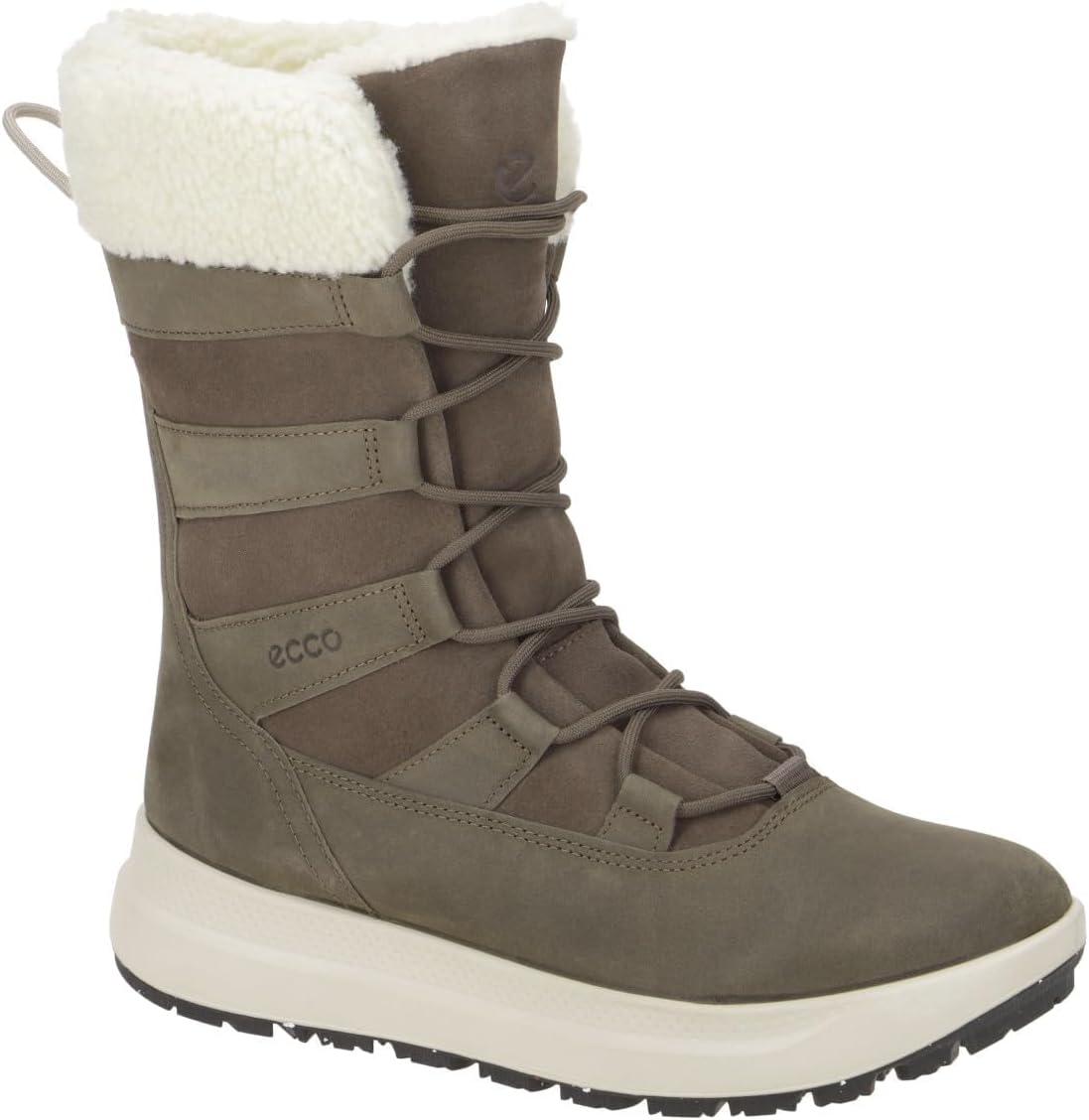 imageECCO Womens Solice Arctic Waterproof Snow BootDark Clay Dark Clay