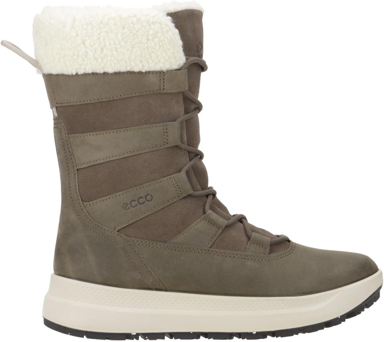 imageECCO Womens Solice Arctic Waterproof Snow BootDark Clay Dark Clay
