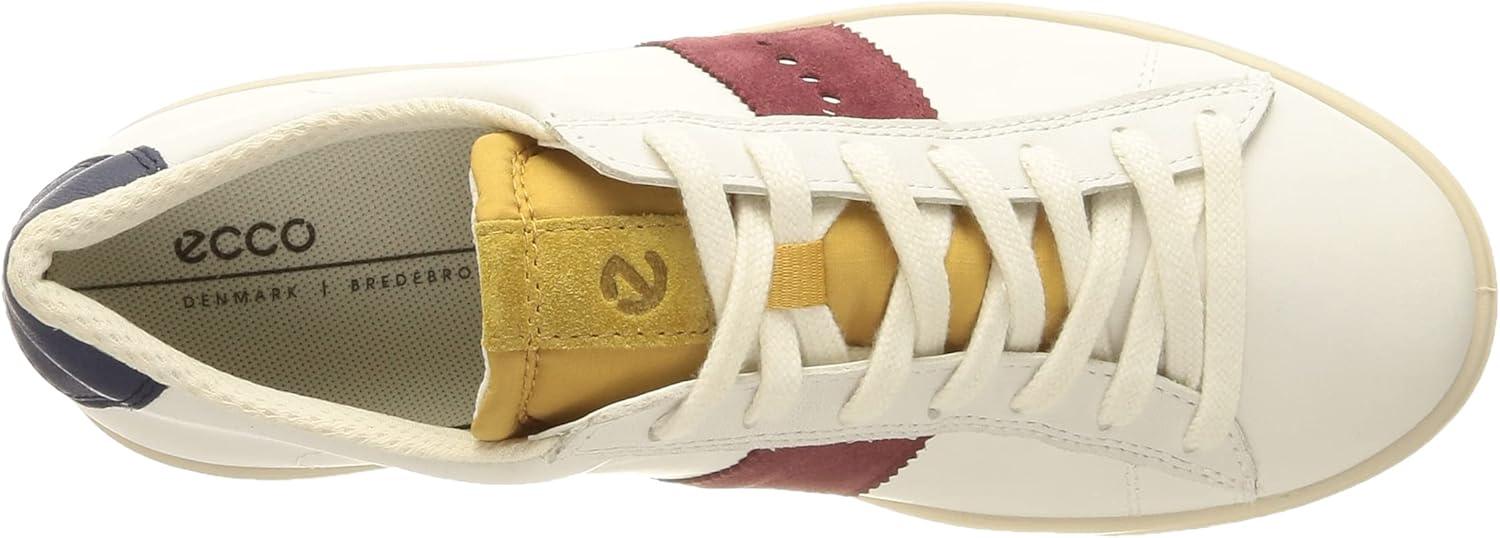 imageECCO Womens Street Lite Retro SneakerMulticolor White