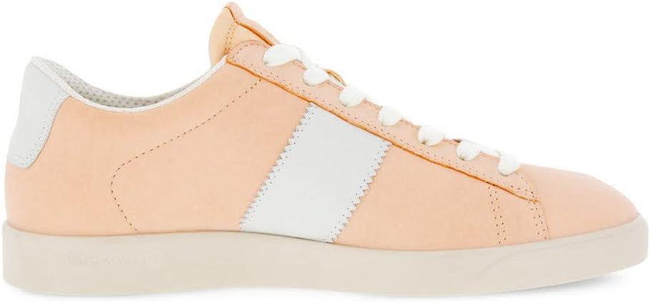 imageECCO Womens Street Lite Retro SneakerPeach NectarWhite Nubuck