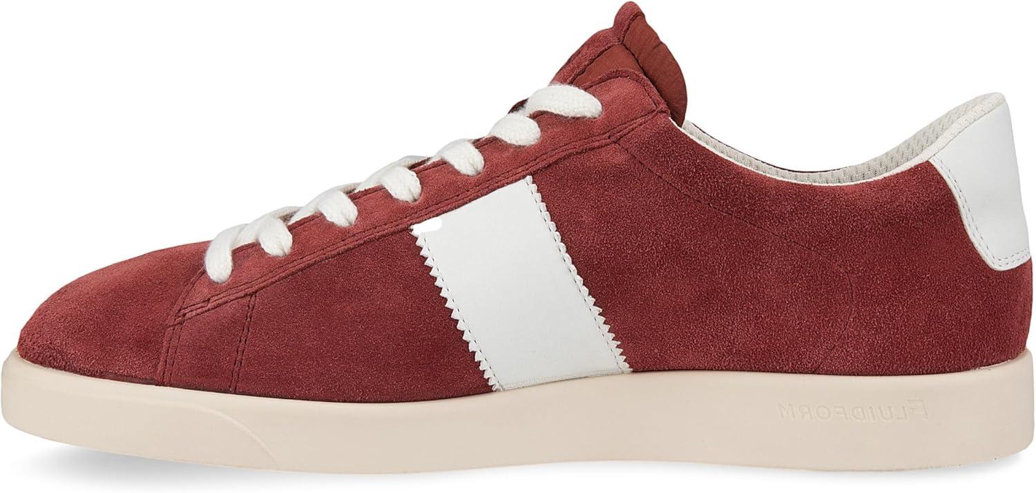 imageECCO Womens Street Lite Retro SneakerPetal TrimWhite