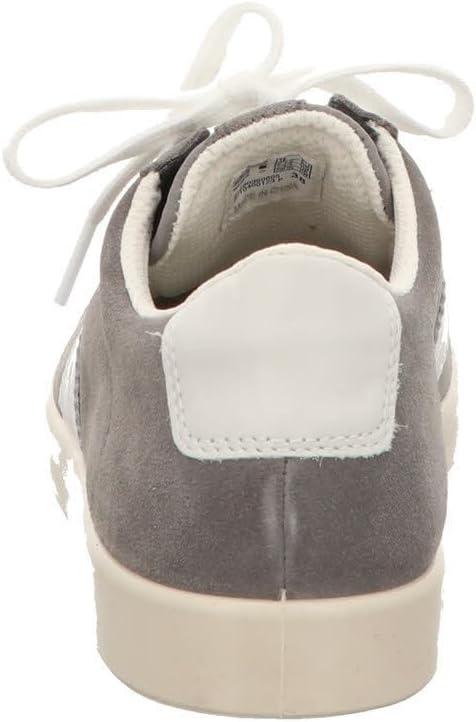 imageECCO Womens Street Lite Retro SneakerSteelWhite Suede