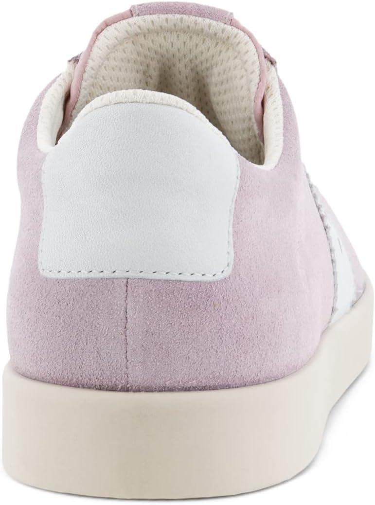 imageECCO Womens Street Lite Retro SneakerViolet IceWhite Suede