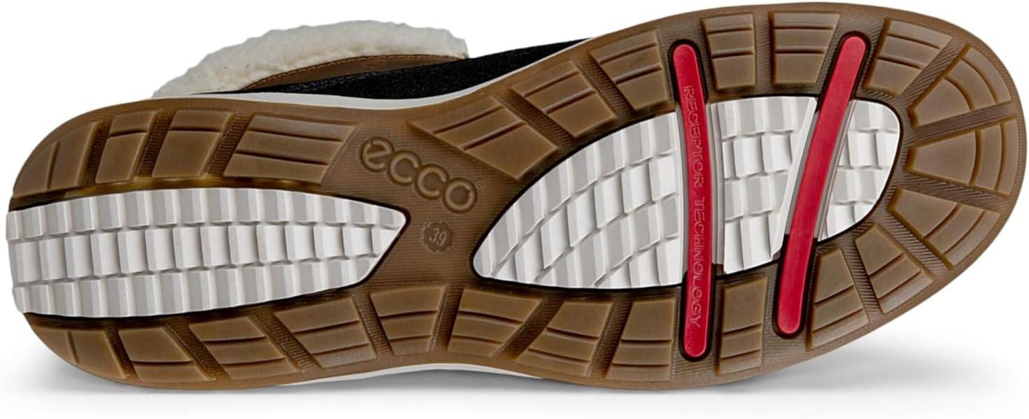 imageECCO Womens Trace Lite Waterproof Warm Lined Low Ankle BootBlackCamel