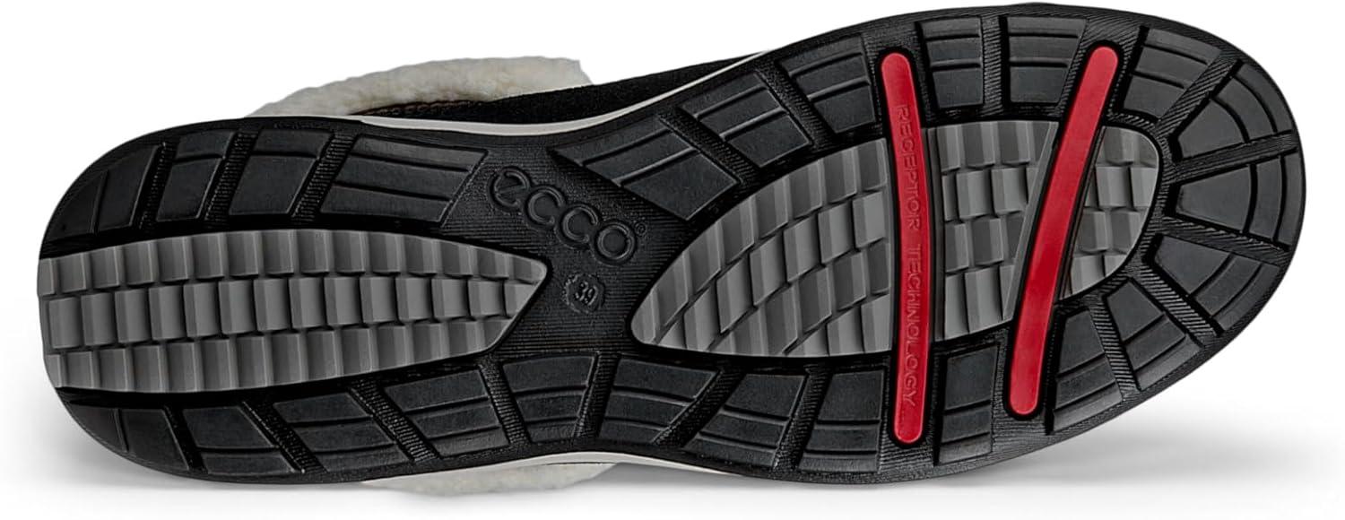 imageECCO Womens Trace Lite Waterproof Warm Lined Low Ankle BootBlackDark Clay