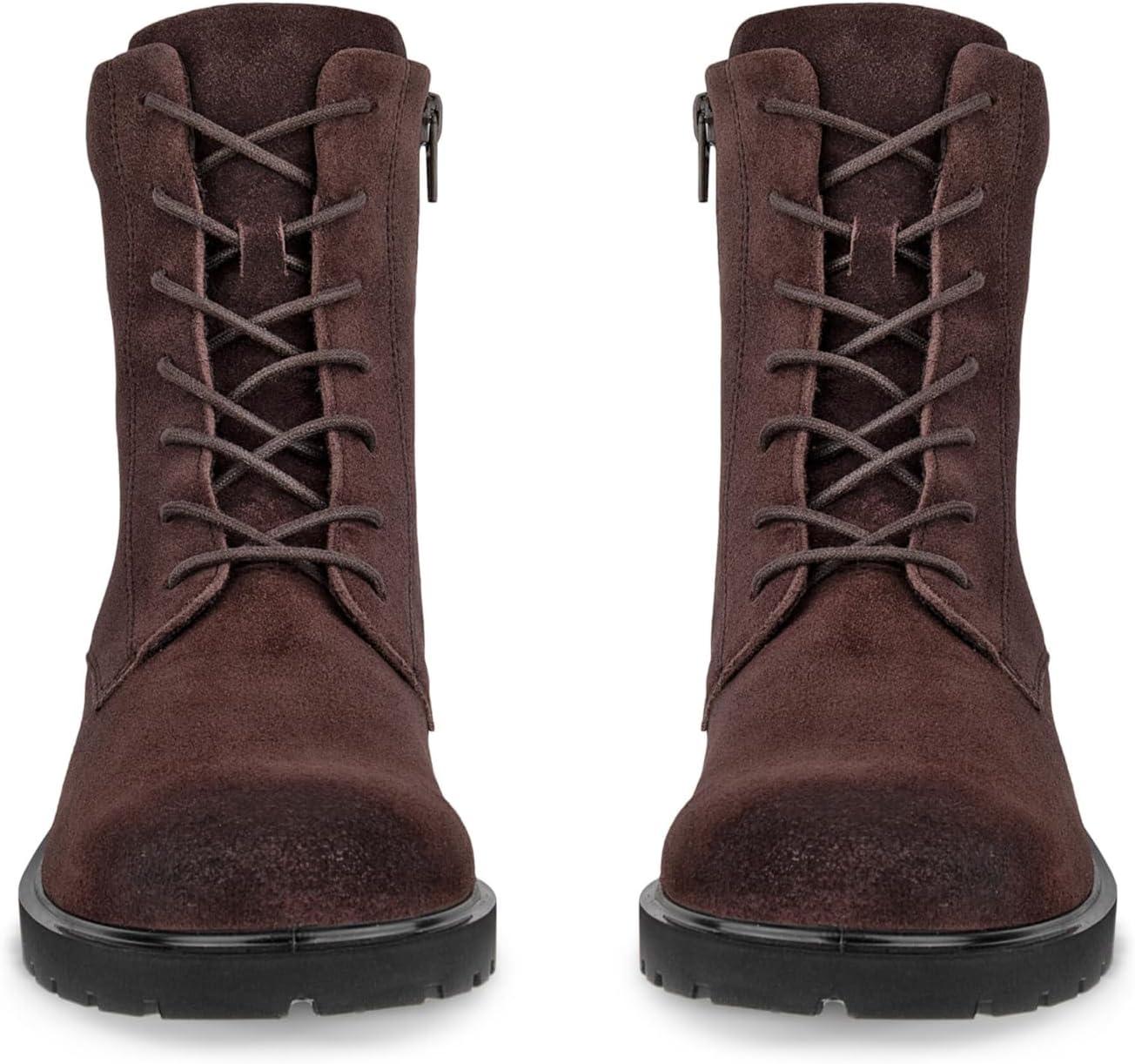 imageECCO Womens Vienna Lace Ankle BootGarnet Suede