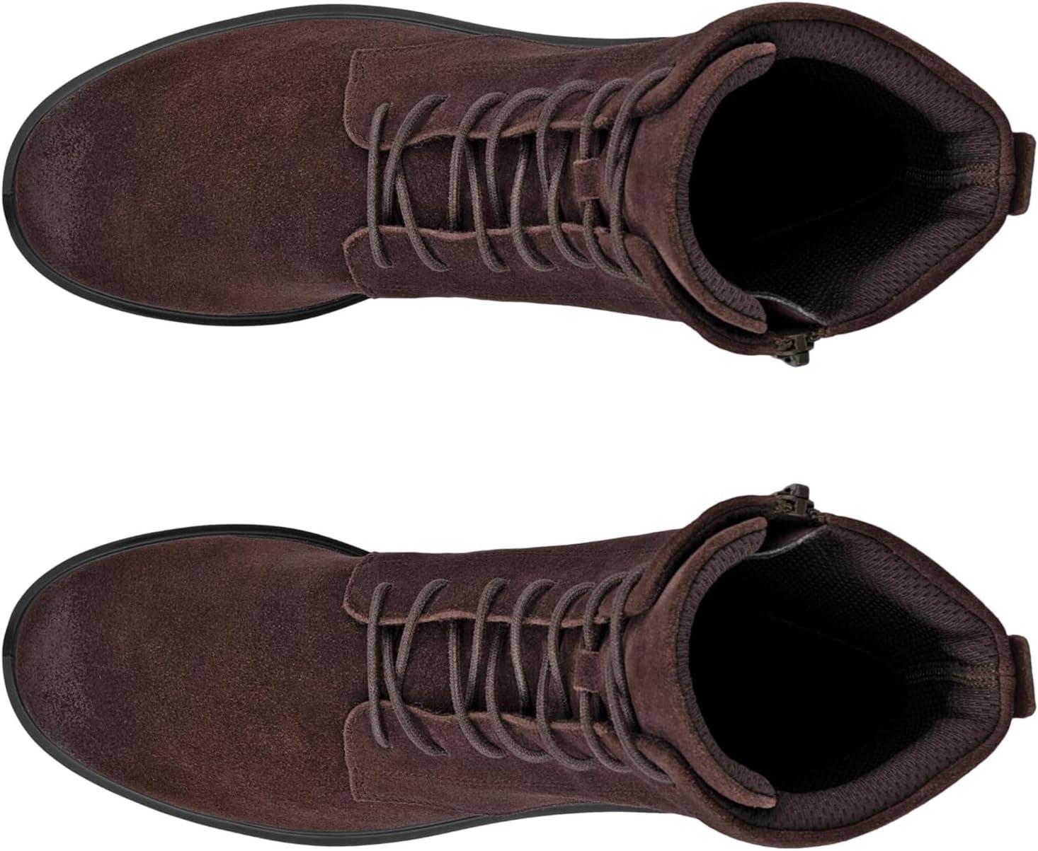 imageECCO Womens Vienna Lace Ankle BootGarnet Suede