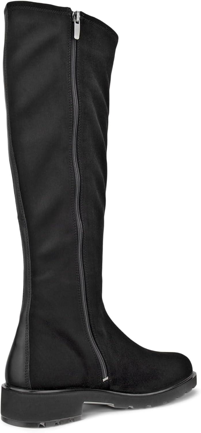 imageECCO Womens Vienna Stretch Textile Tall Knee High BootBlack Stretch Textile