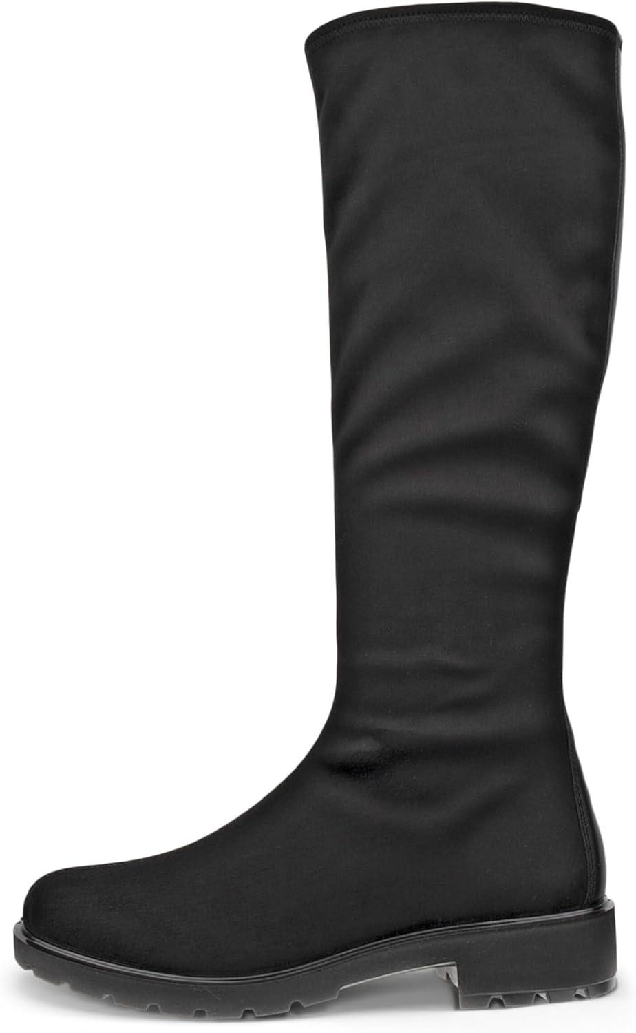 imageECCO Womens Vienna Stretch Textile Tall Knee High BootBlack Stretch Textile