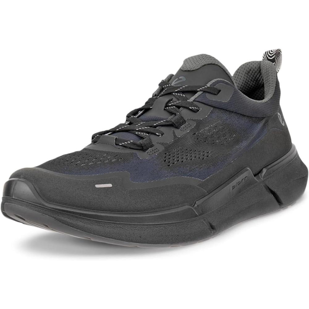 imageECCO Mens Biom 22 Textile Runner Walking SneakerBlackMagnet