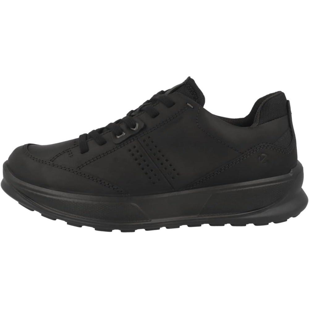 imageECCO Mens Byway 20 Low Waterproof SneakerBlackBlack Nubuck