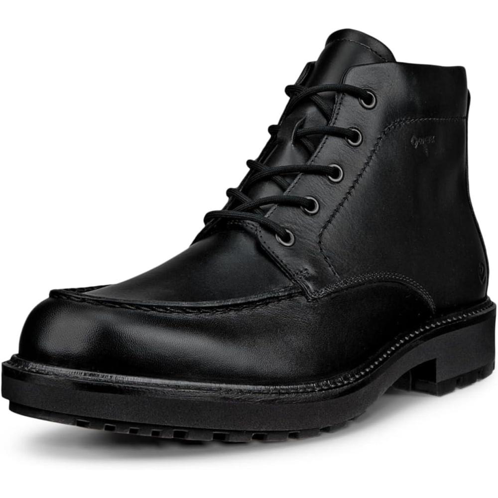 imageECCO Mens Oslo Lace Up Goretex Waterproof Ankle BootBlack