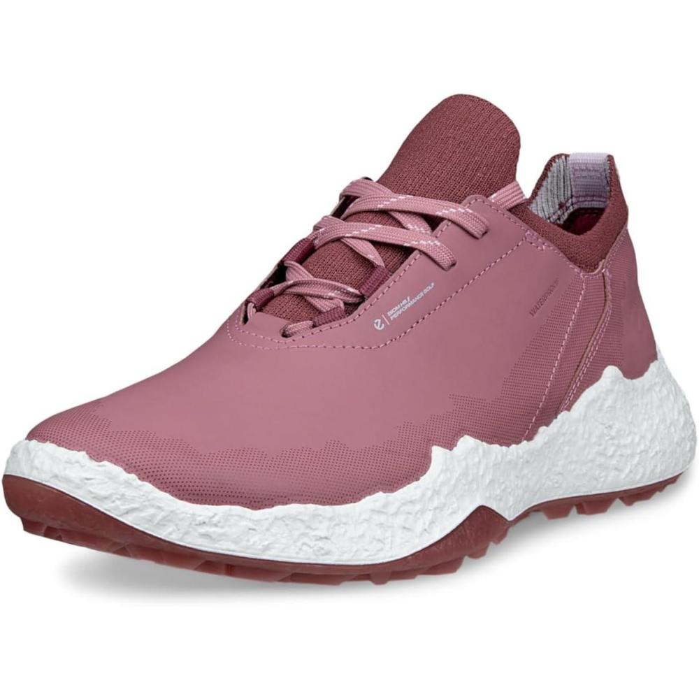 imageECCO Womens Biom Hybrid 5 Lace Waterproof Golf ShoeBlush