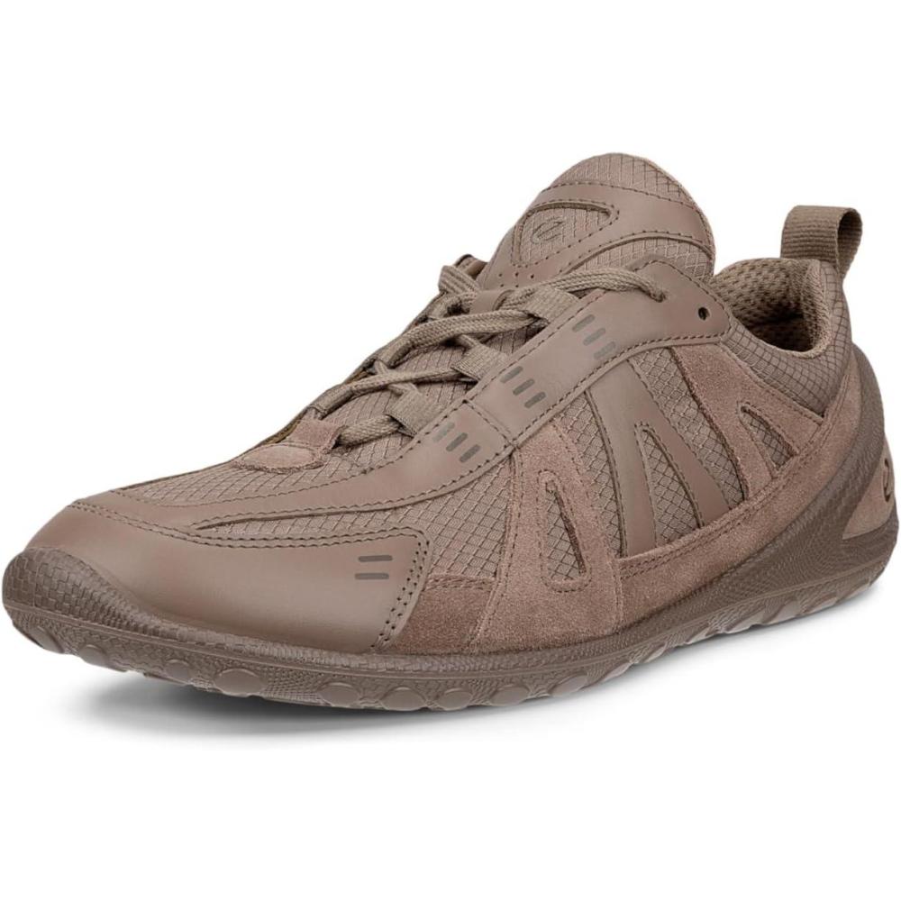 imageECCO Womens Biom Lite Lace Up Fashion SneakerTaupeTaupe Suede