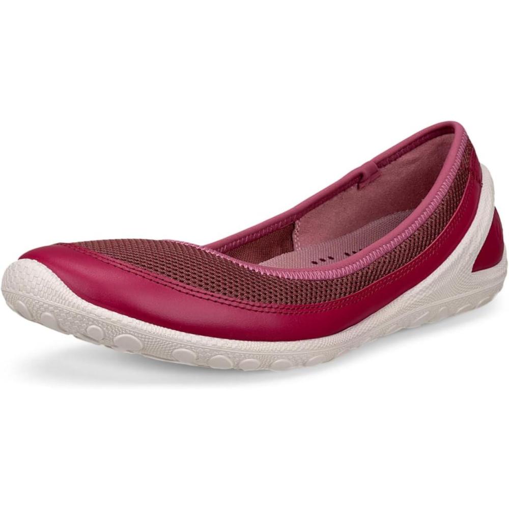 imageECCO Womens Biom Lite Slip on Ballerina SneakerRed PlumNocturne