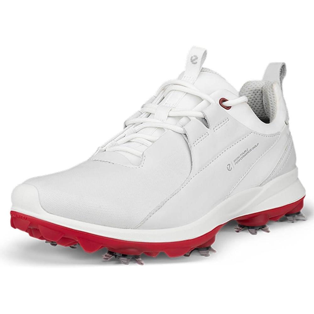 imageECCO Womens Biom Tour Lace Waterproof Golf ShoeWhite