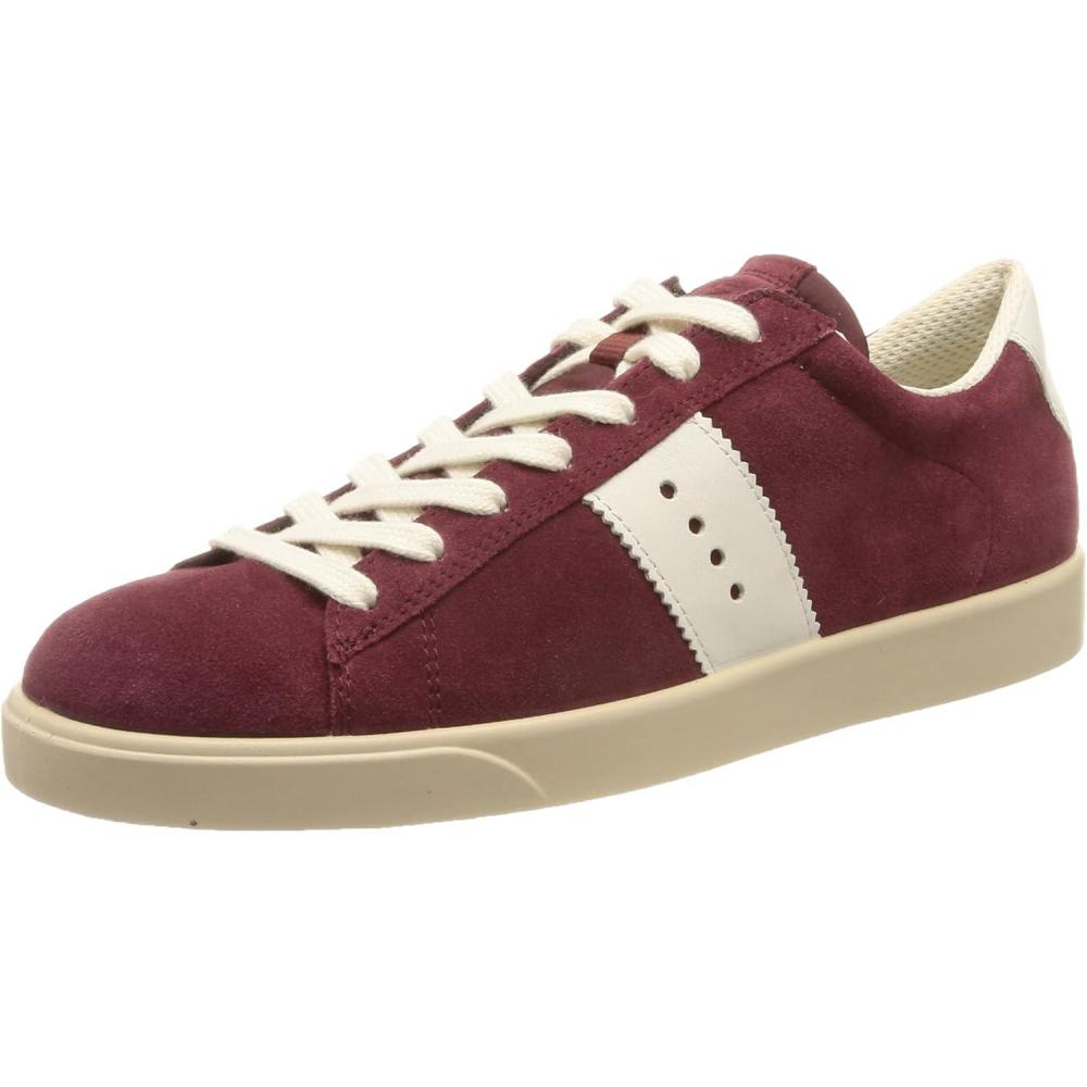 imageECCO Womens Street Lite Retro SneakerMorilloWhite