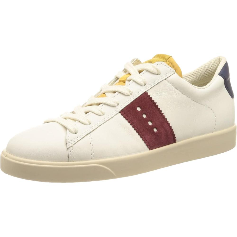 imageECCO Womens Street Lite Retro SneakerMulticolor White