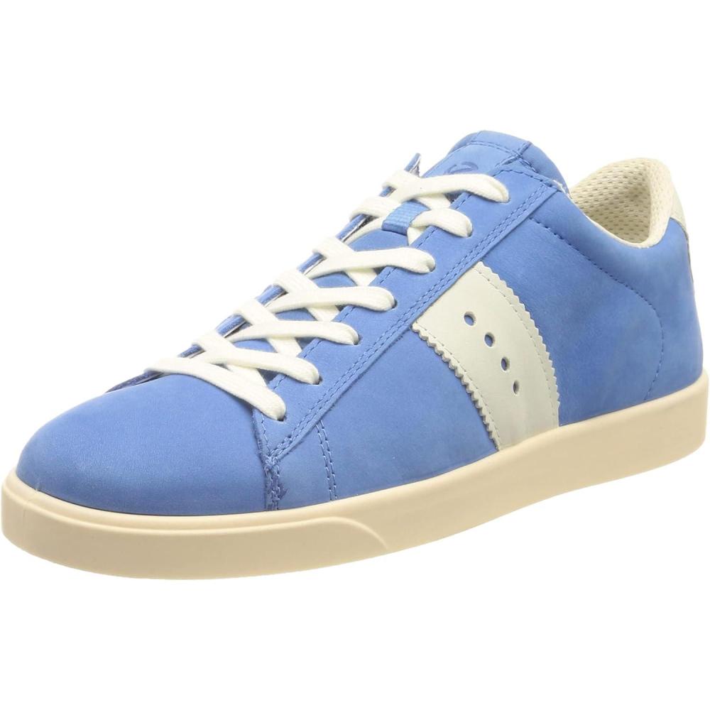 imageECCO Womens Street Lite Retro SneakerRegattaWhite Nubuck