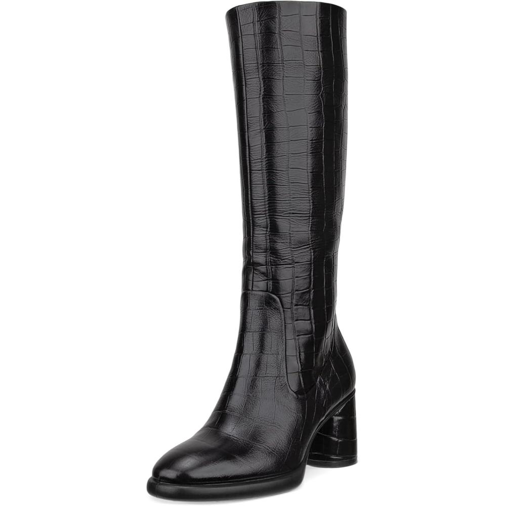 imageECCO womens Sculpted Luxury 55mm TallBlack Reptile Print