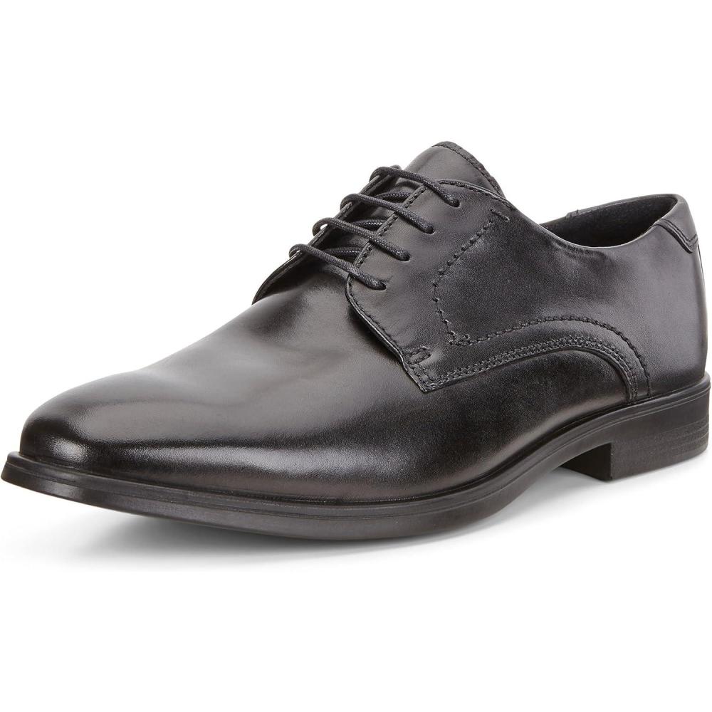 imageEcco Mens Melbourne Tie OxfordBlack Magnet