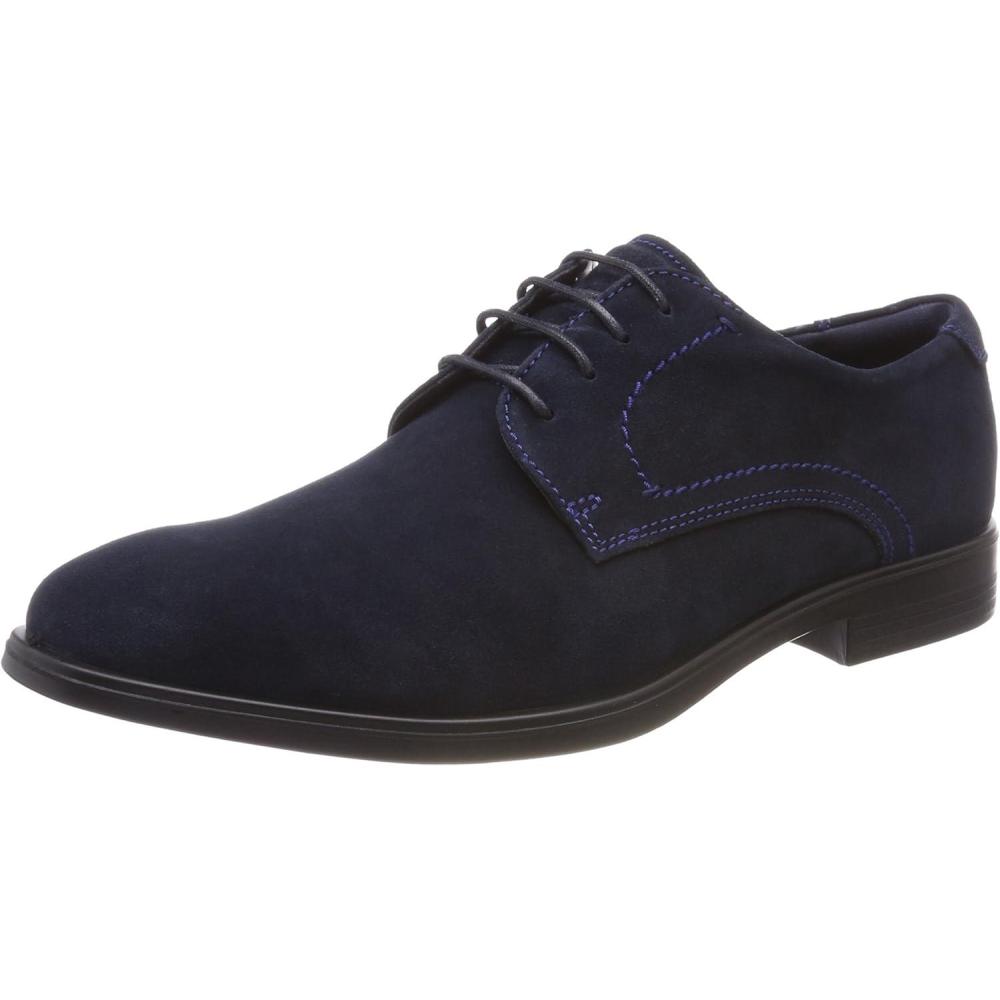imageEcco Mens Melbourne Tie OxfordBlue Navy