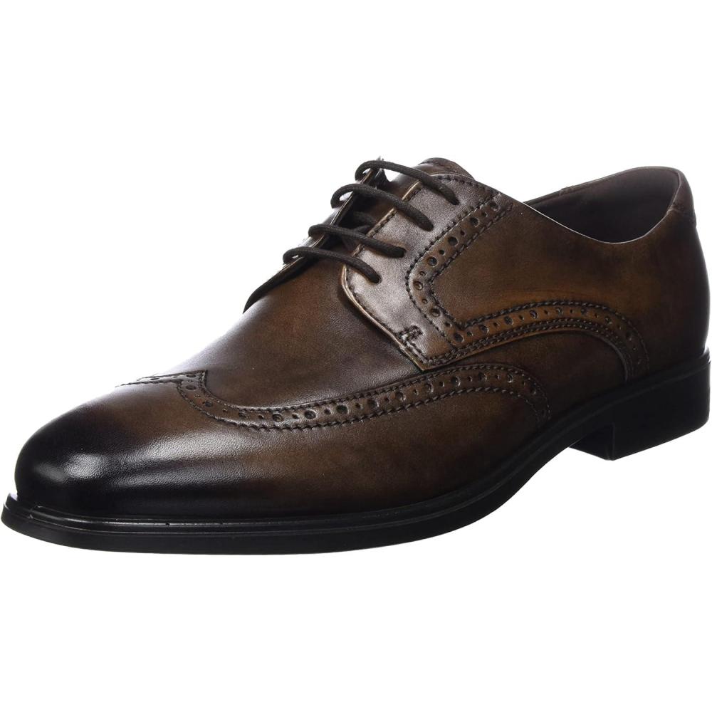 imageEcco Mens Melbourne Tie OxfordBrown Cocoa Brown 14821