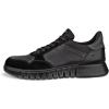 imageECCO Mens Gruuv Studio Runner SneakerBlackMagnet Suede