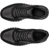 imageECCO Mens Gruuv Studio Runner SneakerBlackMagnet Suede