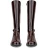 imageECCO Womens Amsterdam Stretch Tall Knee High BootMochaBlack