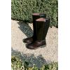 imageECCO Womens Amsterdam Stretch Tall Knee High BootMochaBlack
