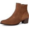 imageECCO Womens Dress Classic 35 Mm Zipper Low Cut Ankle BootCamel Nubuck