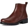 imageECCO Womens Modtray Plain Toe Zip Ankle BootMink