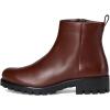 imageECCO Womens Modtray Plain Toe Zip Ankle BootMink