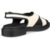 imageECCO Womens Seoul Cross Strap Slingback SandalLimestoneBlack