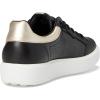 imageECCO Womens Soft 60 CourtBlackPure White Gold