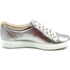 imageECCO Womens Soft 7 Side Zip Bootie Sneaker 75 USSilver Alusilver 1708