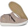 imageECCO Womens Soft 7 Side Zip Bootie Sneaker 75 USWarm GreyPowder Nubuck