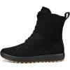 imageECCO Womens Soft 7 Tred HighCut Boots Mid CalfBlack Nubuck